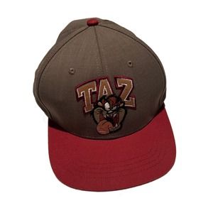 1990s Taz Tasmanian Devil Looney Tunes SnapBack Hat Cap / One Size *